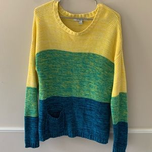 Forever 21 Colorblock Sweater